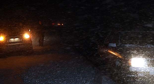 Kırklareli’de yoğun kar etkili oluyor