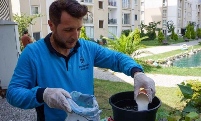 Başakşehir’de sivrisineklere geçit yok