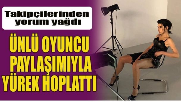 ÜNLÜ OYUNCU PAYLAŞIMIYLA YÜREK HOPLATTI