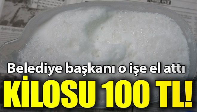 Belediye başkanı o işe el attı