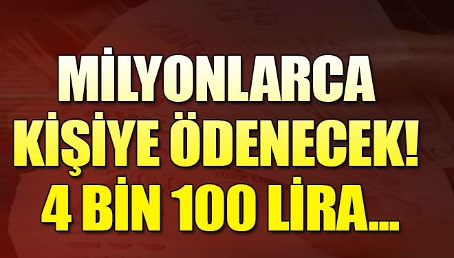 SGK resmen duyurdu! Emekliye 4 bin 100 lira ek ödeme!…