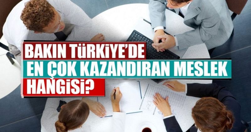 Türkiye’de en çok kazandıran meslekler