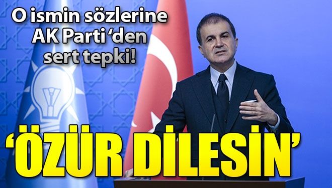 Mustafa Akıncı’nın sözlerine AK Parti’den sert tepki: Özür dilemeli…