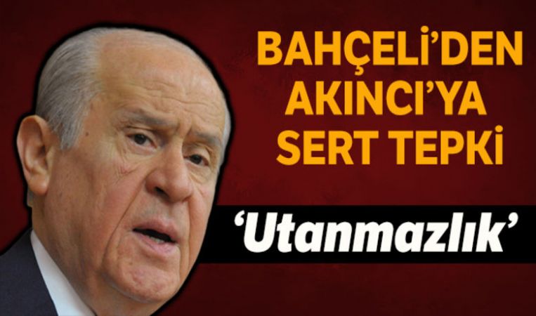 MHP lideri Bahçeli’den Mustafa Akıncı’ya sert tepki