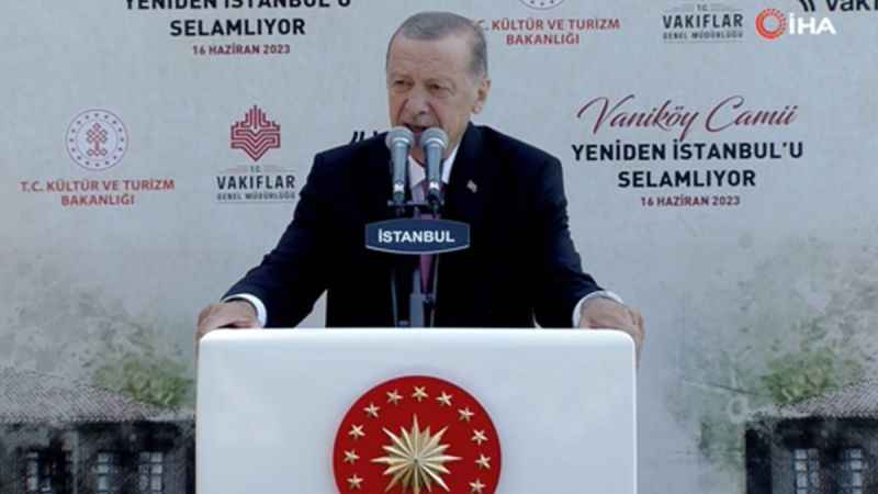 Vaniköy Camii ibadete açıldı Vaniköy Camii ibadete açıldı