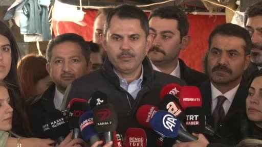 Murat Kurum: Büyük projeleri açıklıyoruz