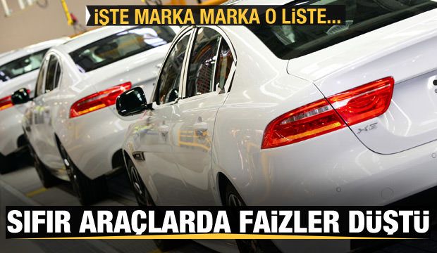 Faizler düştü!