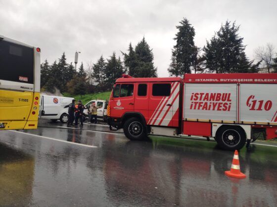 İstanbul TEM otoyolu feci kaza