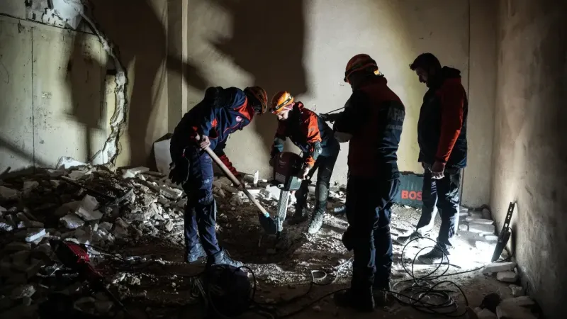 AFAD Sednaya Hapishanesi’nde arama faaliyetini tamamladı! Canlıya rastlanmadı