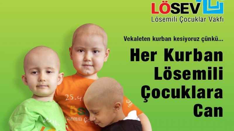 Her kurban lösemili çocuklara can! Her kurban lösemili çocuklara can!