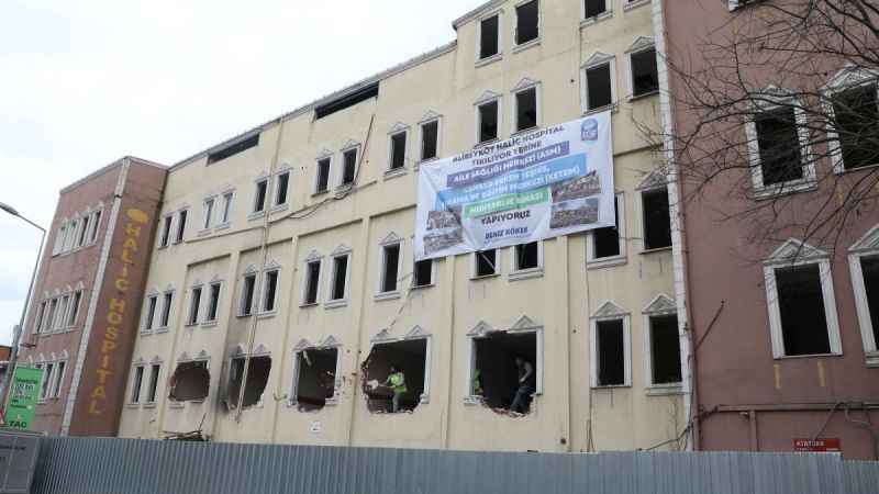 Alibeyköy'de Haliç Hospital yerine modern sağlık merkezi