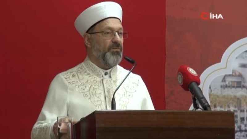 Diyanet İşleri Başkanı Erbaş’tan, Libya halkına “geçmiş olsun” mesajı