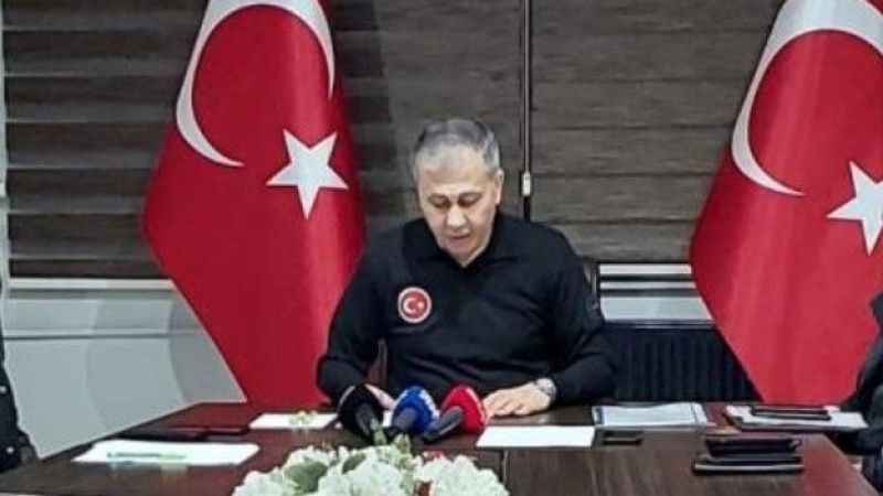 İçişleri Bakanı Yerlikaya: 