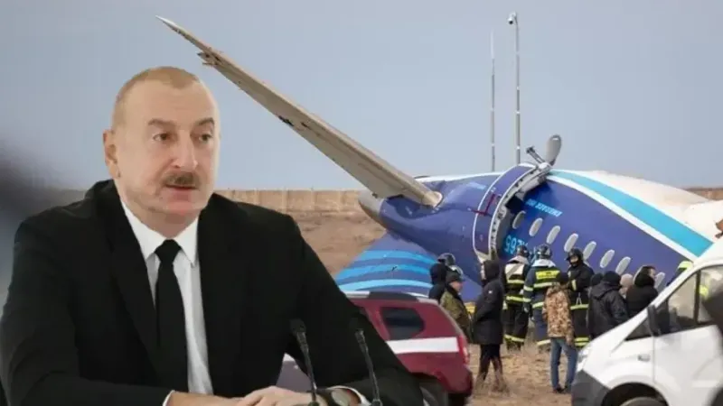 Aliyev Putin’den düşen uçakla ilgili tazminat istedi