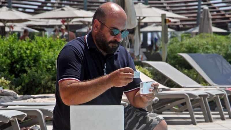 Antalya'da havuzlar denetlenip numune alınıyor Antalya'da havuzlar denetlenip numune alınıyor