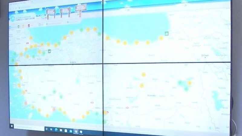 Vatandaşlar plajların risk tablosunu takip edebiliyor Vatandaşlar plajların risk tablosunu takip edebiliyor