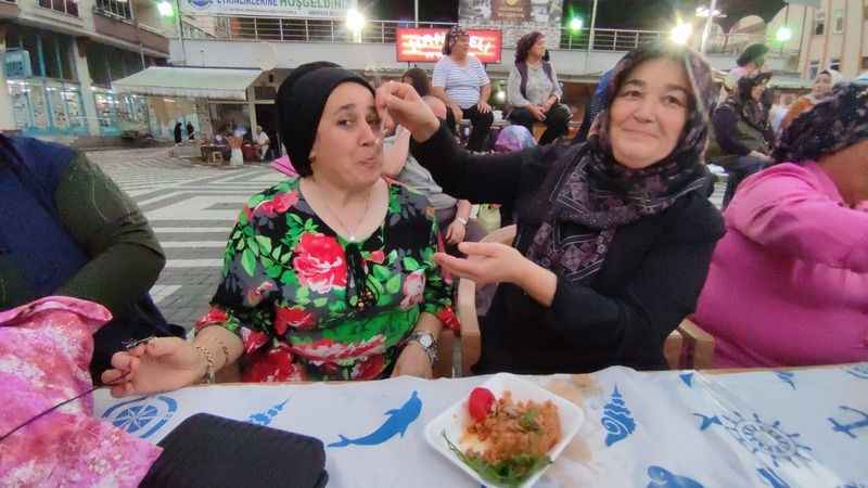 Abdipaşa Keşkek Festivali'nde renkli görüntüler