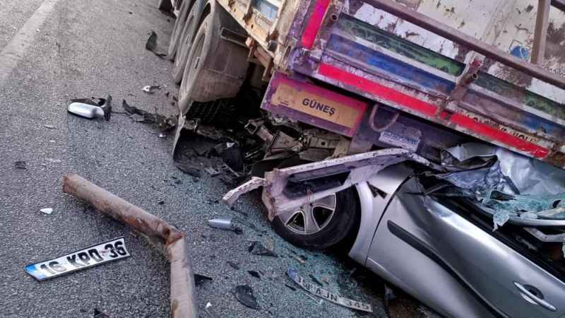 Bursa'daki kazada Orhan Çalışkan, Serpil Çalışkan, Ceyda Çalışkan ve Ceyda Vatansever hayatını kaybetti