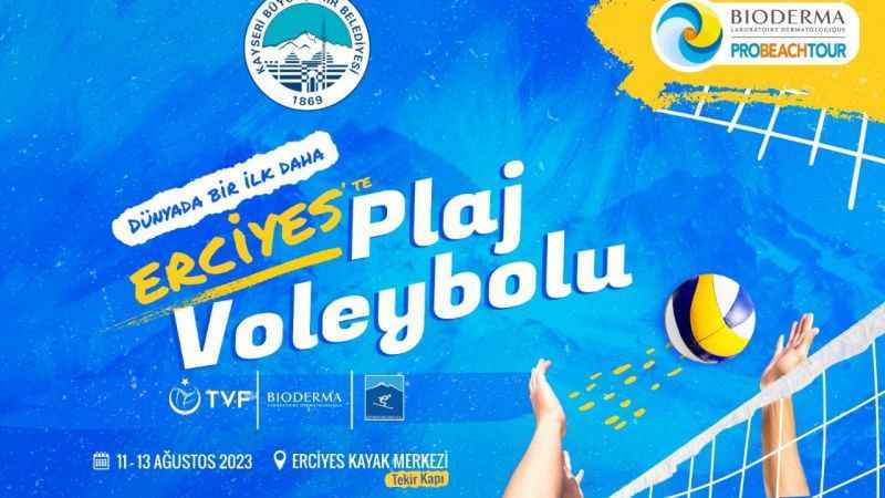 Dünyada ilk kez bir dağda ‘plaj voleybolu’ oynanacak