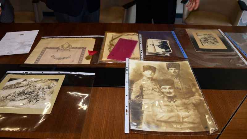 Manisa Kurtuluş Müzesi'nde sergilenecek ilk eserler bağışlandı Manisa Kurtuluş Müzesi'nde sergilenecek ilk eserler bağışlandı