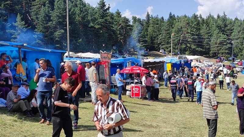 Gevrek Festivali havadan görüntülendi