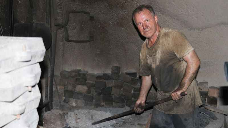 Döküm ustalarının zor mesaisi