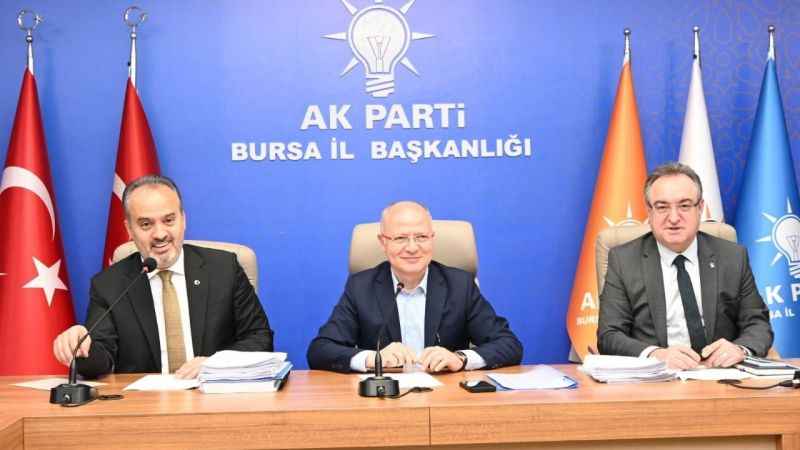 Ak Parti Bursa Teşkilatı tek yürek...Başkan Gürkan: 