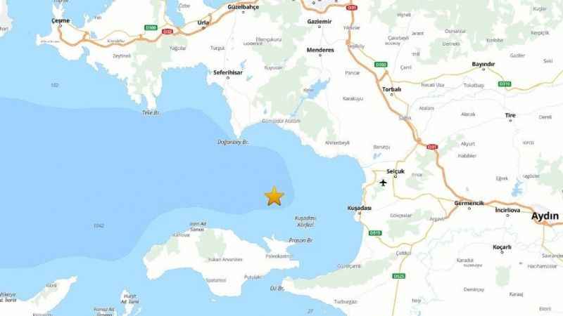 İzmir'de 3.9'luk deprem