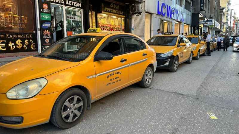 Yüksekova'da ticari taksi ücretlerine zam