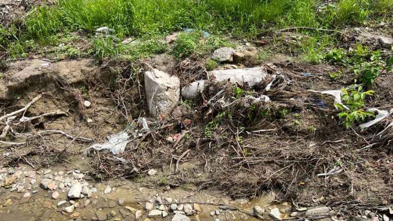Amasra’daki sel antik su kanalının parçalarını ortaya çıkardı Amasra’daki sel antik su kanalının parçalarını ortaya çıkardı