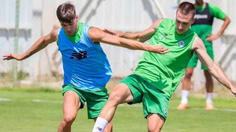 Konyaspor, Antalyaspor maçı hazırlıklarını sürdürdü