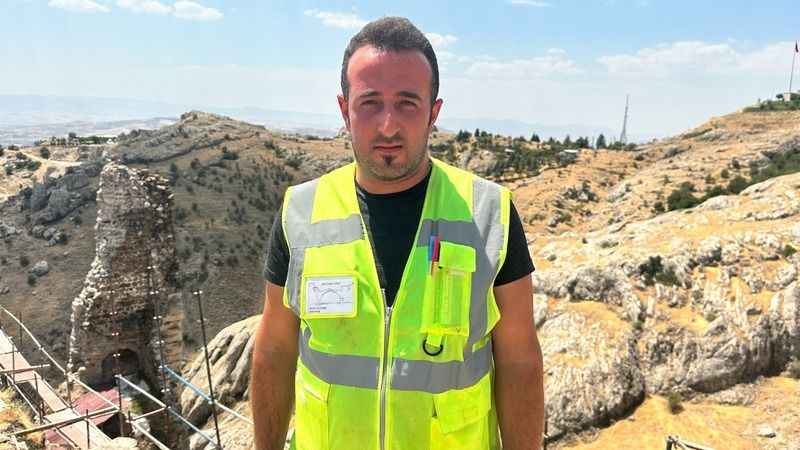 5 bin yıllık Harput Kalesi'nde restorasyon