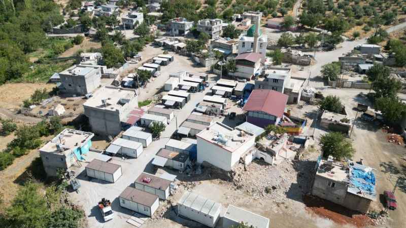 Kilis’te konteynerler çiçek açtı Kilis’te konteynerler çiçek açtı