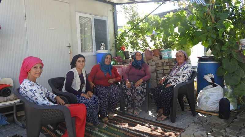 Kilis’te konteynerler çiçek açtı Kilis’te konteynerler çiçek açtı