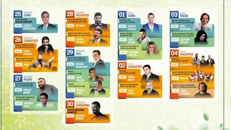 “Beykoz Çayır Festivali” başlıyor “Beykoz Çayır Festivali” başlıyor