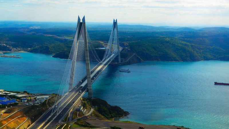 Yavuz Sultan Selim Köprüsü 7 yaşında Yavuz Sultan Selim Köprüsü 7 yaşında