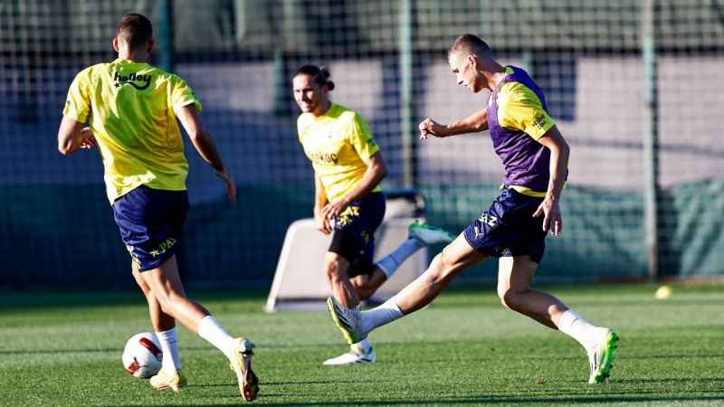 Fenerbahçe, Twente maçı hazırlıklarını sürdürdü Fenerbahçe, Twente maçı hazırlıklarını sürdürdü