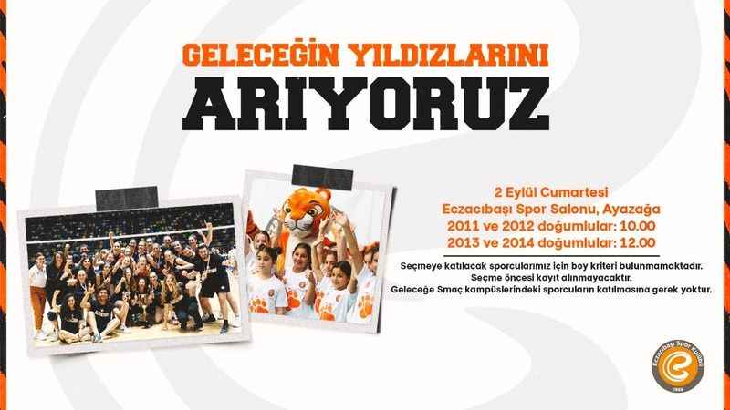 Eczacıbaşı Spor Kulübü, geleceğin yıldızlarını arıyor Eczacıbaşı Spor Kulübü, geleceğin yıldızlarını arıyor
