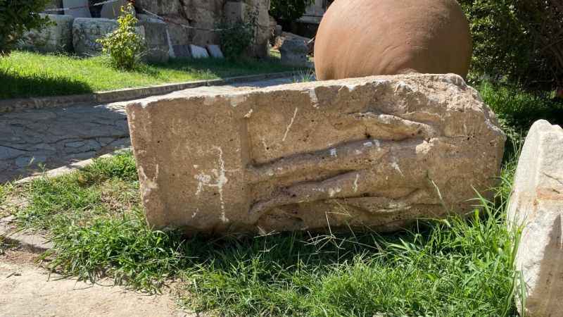 Altyapı çalışmasında bulundu hemen koruma altına alındı