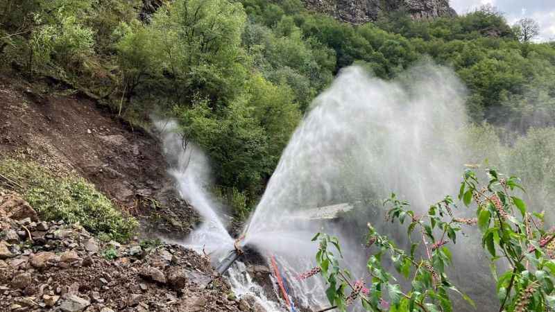 Artvin'de etkili olan sağanak yağış sonrası Hatila Vadisi Milli Parkı'na ulaşım sağlanamıyor Artvin'de etkili olan sağanak yağış sonrası Hatila Vadisi Milli Parkı'na ulaşım sağlanamıyor