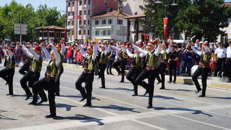 Kastamonu'da büyük Zafer'in 101'nci yılı kutlandı Kastamonu'da büyük Zafer'in 101'nci yılı kutlandı