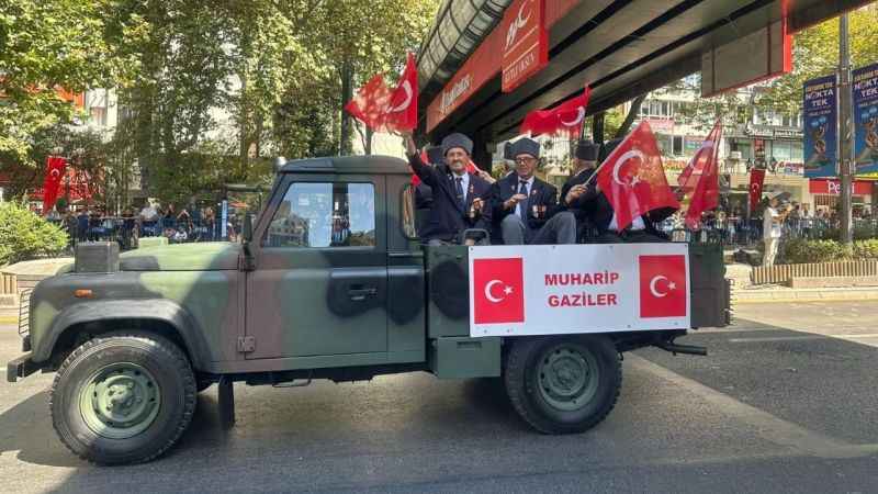 Başkentte 30 Ağustos Zafer Bayramı yürüyüşü Başkentte 30 Ağustos Zafer Bayramı yürüyüşü