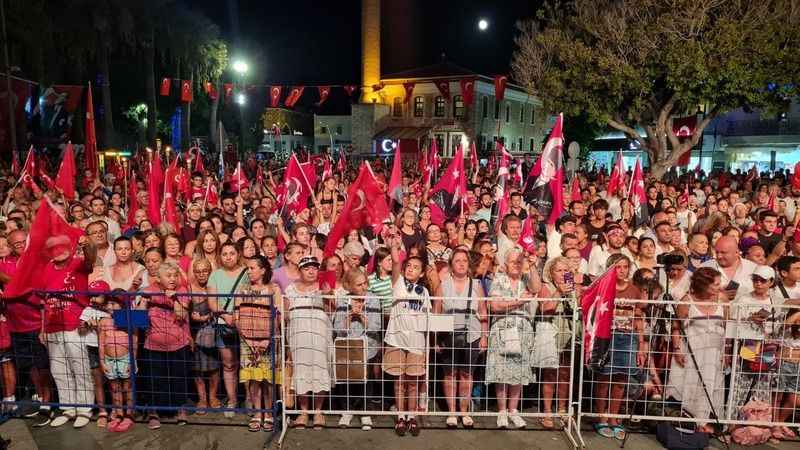 Bodrum’da 30 Ağustos Zafer Bayramı coşkusu Bodrum’da 30 Ağustos Zafer Bayramı coşkusu