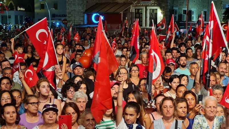 Bodrum’da 30 Ağustos Zafer Bayramı coşkusu Bodrum’da 30 Ağustos Zafer Bayramı coşkusu