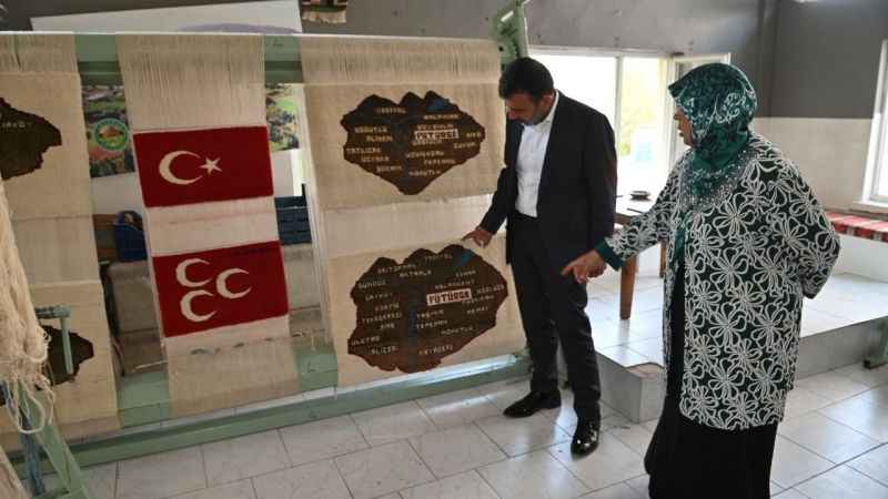 Malatya’da kadınlar hayatı 'ilmek ilmek' kazanıyor Malatya’da kadınlar hayatı 'ilmek ilmek' kazanıyor