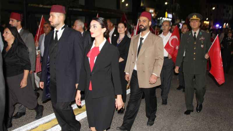 Atatürk’ün Sivas’a gelişi canlandırıldı Atatürk’ün Sivas’a gelişi canlandırıldı