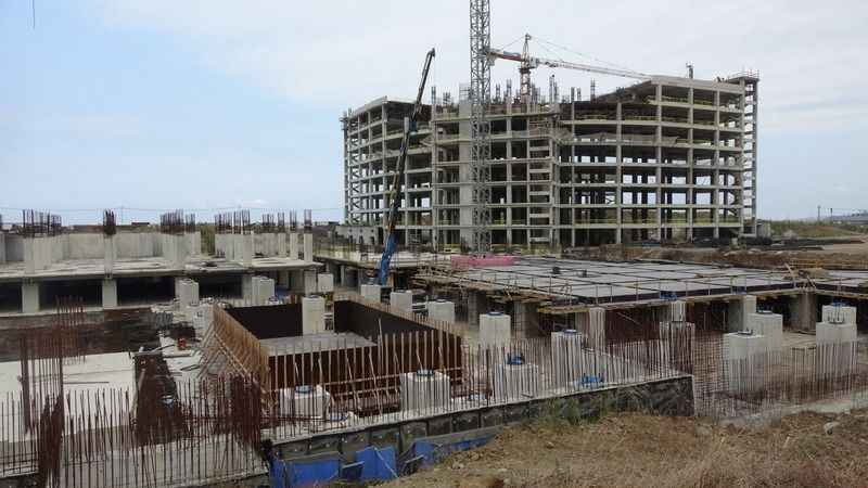 Trabzon Şehir Hastanesi inşaatı sürüyor Trabzon Şehir Hastanesi inşaatı sürüyor