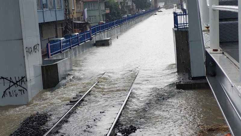 Samsun - Sivas demiryolu sele teslim oldu