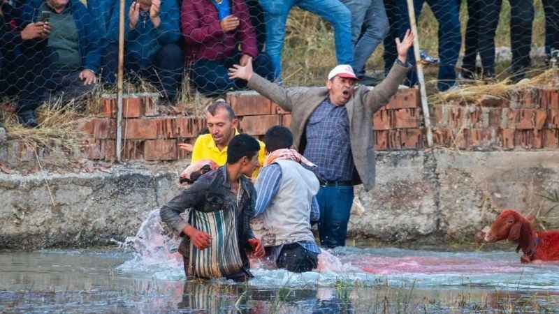 750 yıllık Yörük geleneği renkli görüntülere sahne oldu 750 yıllık Yörük geleneği renkli görüntülere sahne oldu