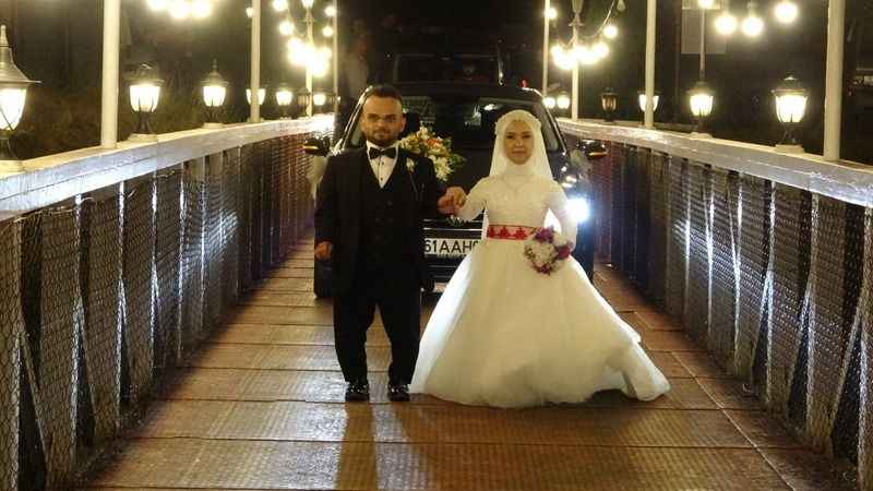 Boyları küçük ama aşkları büyük